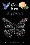 Book cover for You Are Awesome Notebook