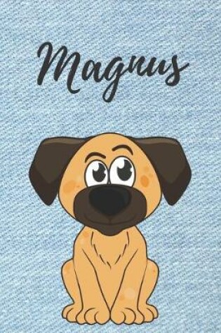 Cover of Magnus Hund-Malbuch / Notizbuch Tagebuch