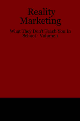 Book cover for Reality Marketing