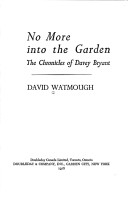 Book cover for No More Into the Garden