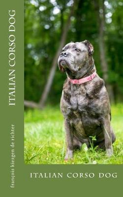 Book cover for italian corso dog