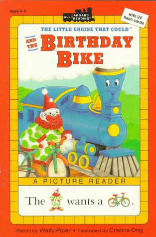 Book cover for The Little Engine That Could End the Birthday Bike