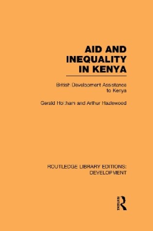 Cover of Aid and Inequality in Kenya