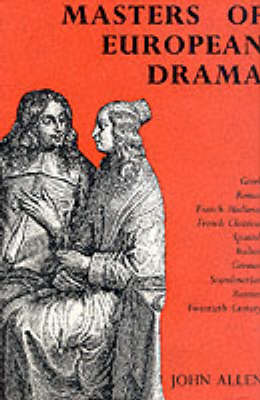 Book cover for Masters of European Drama