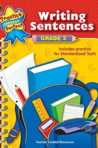Cover of Writing Sentences Grade 2
