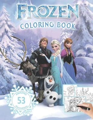 Book cover for FROZEN Coloring Book