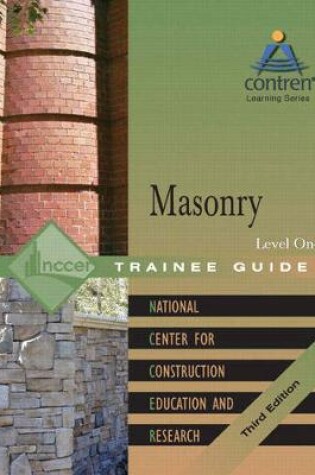 Cover of Masonry Level 1 Trainee Guide, Binder