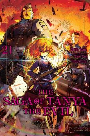 Cover of The Saga of Tanya the Evil, Vol. 21 (manga)