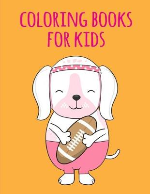 Book cover for coloring books for kids