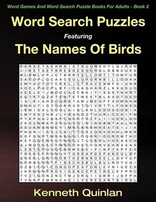 Cover of Word Search Puzzles Featuring The Names Of Birds