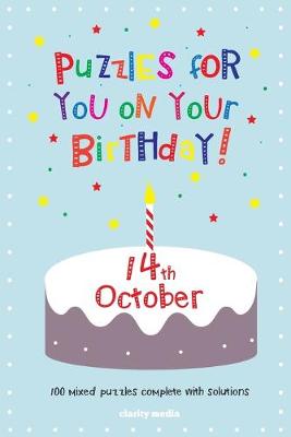 Book cover for Puzzles for you on your Birthday - 14th October