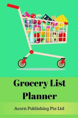 Book cover for Grocery List Planner