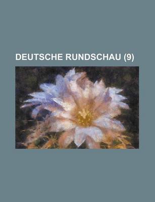 Book cover for Deutsche Rundschau (9 )