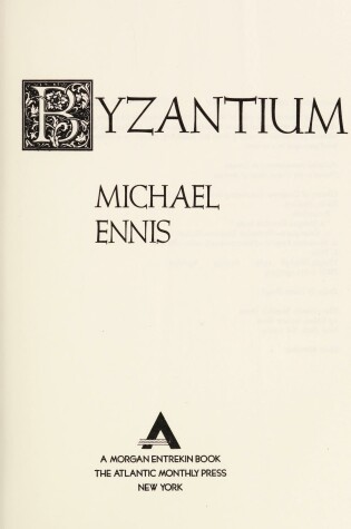 Cover of Byzantium