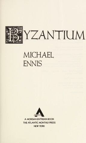 Book cover for Byzantium