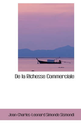 Book cover for de La Richesse Commerciale