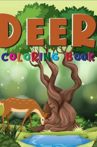 Cover of Deer Coloring Book
