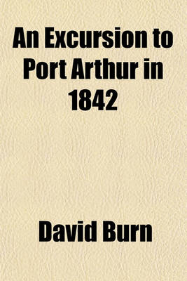 Book cover for An Excursion to Port Arthur in 1842