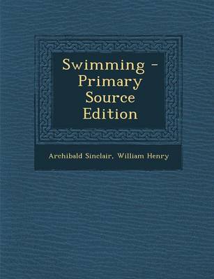 Book cover for Swimming - Primary Source Edition