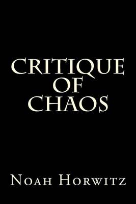 Book cover for Critique of Chaos