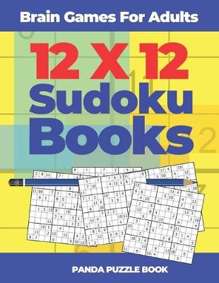 Book cover for Brain Games For Adults - 12x12 Sudoku Books