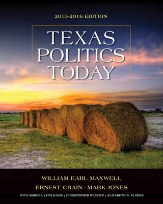 Book cover for Texas Politics Today 2015-2016 Edition (Book Only)
