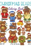 Book cover for Christmas Bears Coloring Book