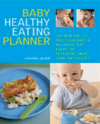Book cover for The Baby Healthy Eating Planner