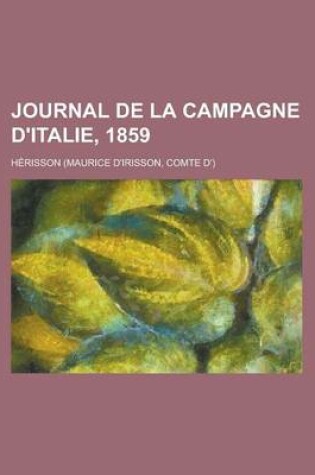 Cover of Journal de La Campagne D'Italie, 1859