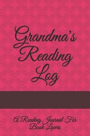 Cover of Grandma's Reading Log