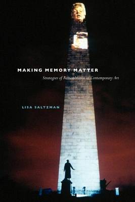 Book cover for Making Memory Matter