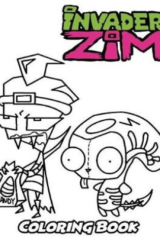 Cover of Invader Zim Coloring Book