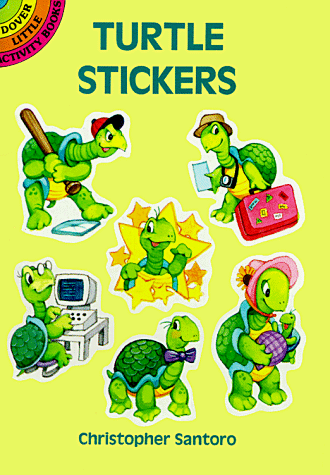 Book cover for Turtle Stickers