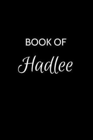 Cover of Book of Hadlee