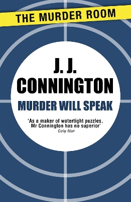 Book cover for Murder Will Speak