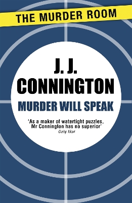 Cover of Murder Will Speak