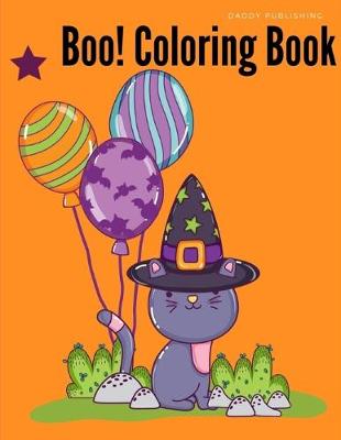 Book cover for Boo! Coloring Book