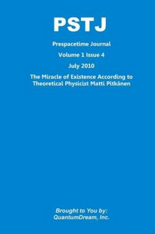 Cover of Prespacetime Journal Volume 1 Issue 4