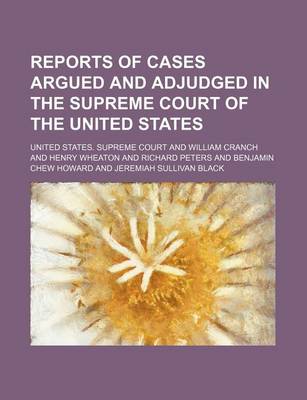 Book cover for Reports of Cases Argued and Adjudged in the Supreme Court of the United States Volume 41