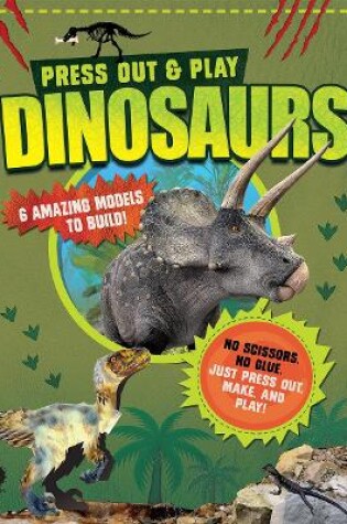 Cover of Press-out & Play: Dinosaurs