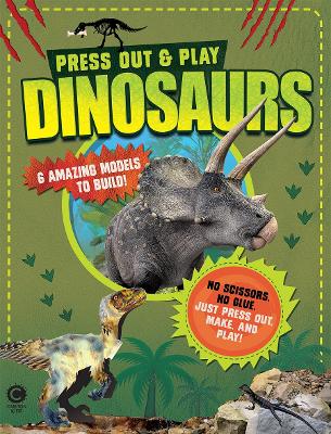 Book cover for Press-out & Play: Dinosaurs