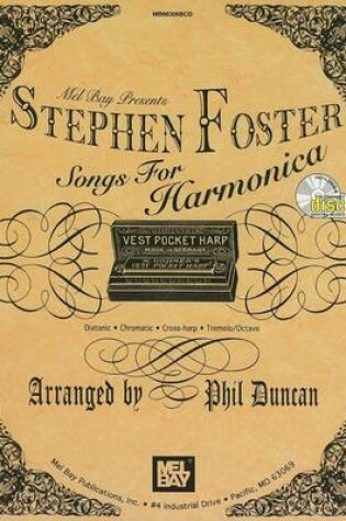 Cover of Stephen Foster Songs for Harmonica