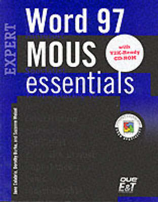 Book cover for MOUS Essentials Word 97 Expert, Y2K Ready