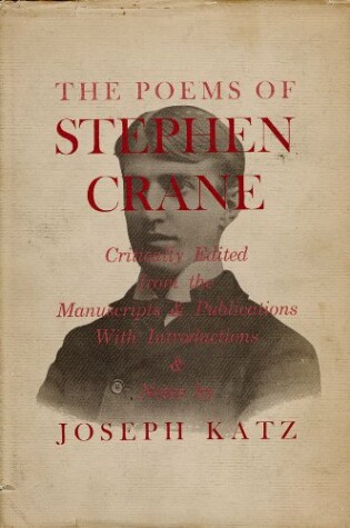Cover of Poems of Stephen Crane CB