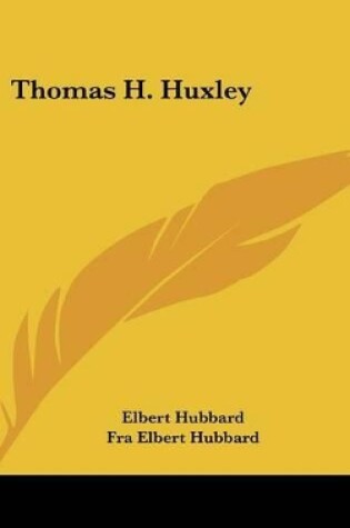 Cover of Thomas H. Huxley