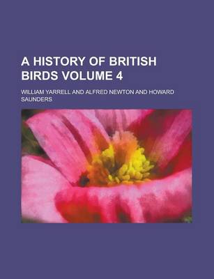 Book cover for A History of British Birds Volume 4