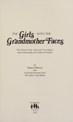 Book cover for The Girls with the Grandmother Faces