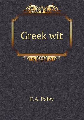 Book cover for Greek wit