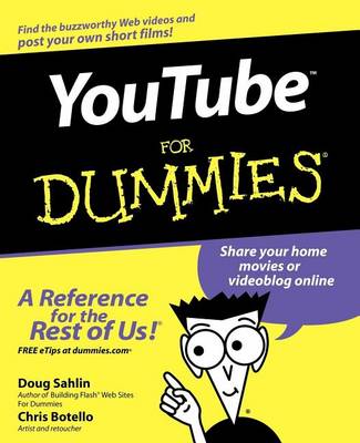 Book cover for Youtube for Dummies