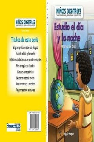 Cover of Estudio El Día Y La Noche: Organizar Los Datos (I Study Day and Night: Organizing Data)